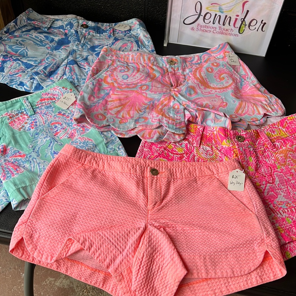 Lily Pulitzer shorts and skirt